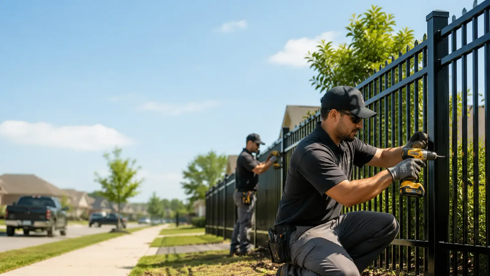 Metal Fence Installation in Antoine, AR